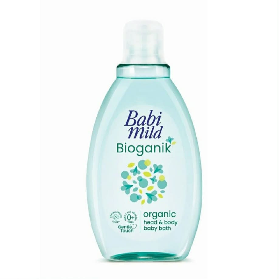Bioganik Organic Head & Body Baby Bath 180ml