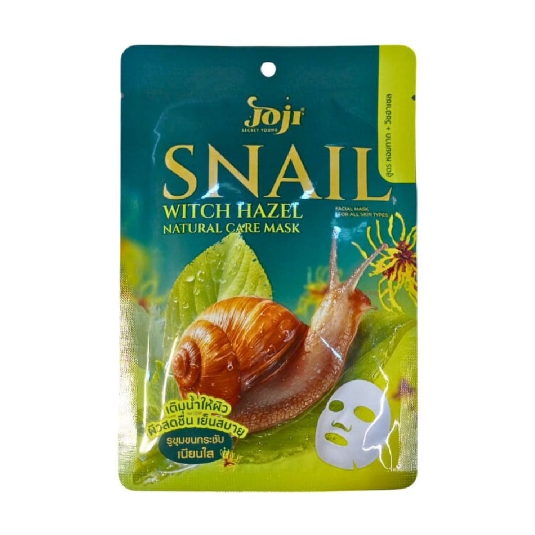 Joji Snail Witch Hazel Natural Care Mask 1 pcs