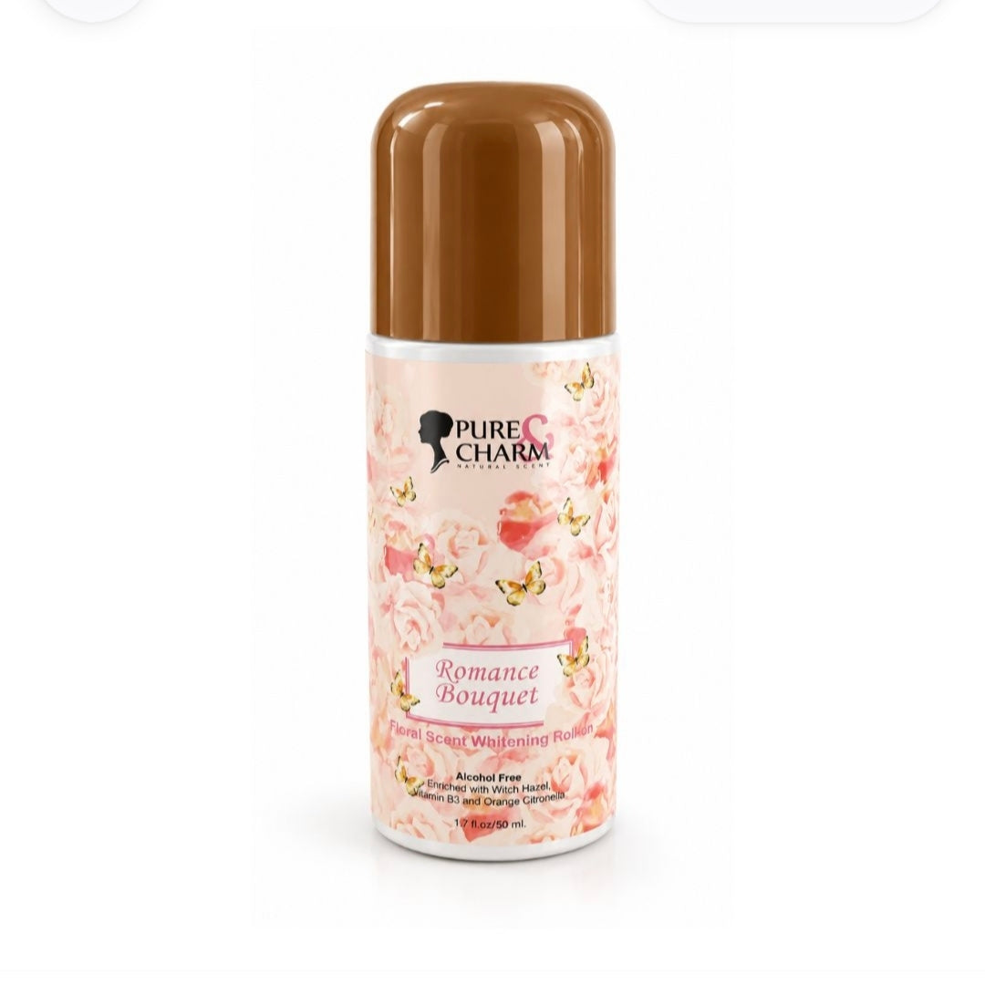 Pure Charm Floral Scent Whitening Roller (Romance Bouquet) 50ml