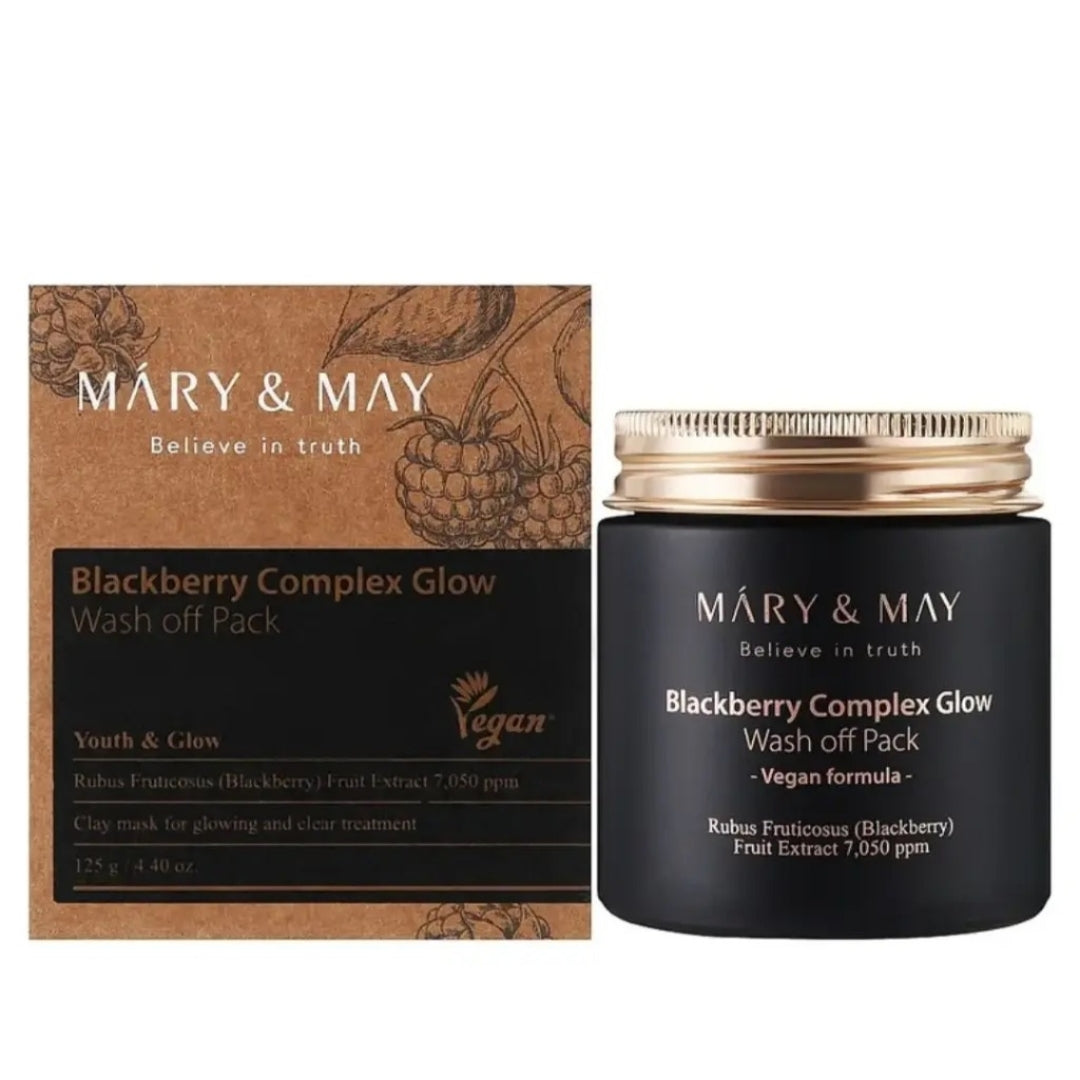 Mary & May Blackberry Complex Glow Washoff Pack 125g