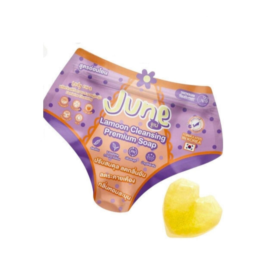 June Lamoon Cleansing Premium Soap 50g