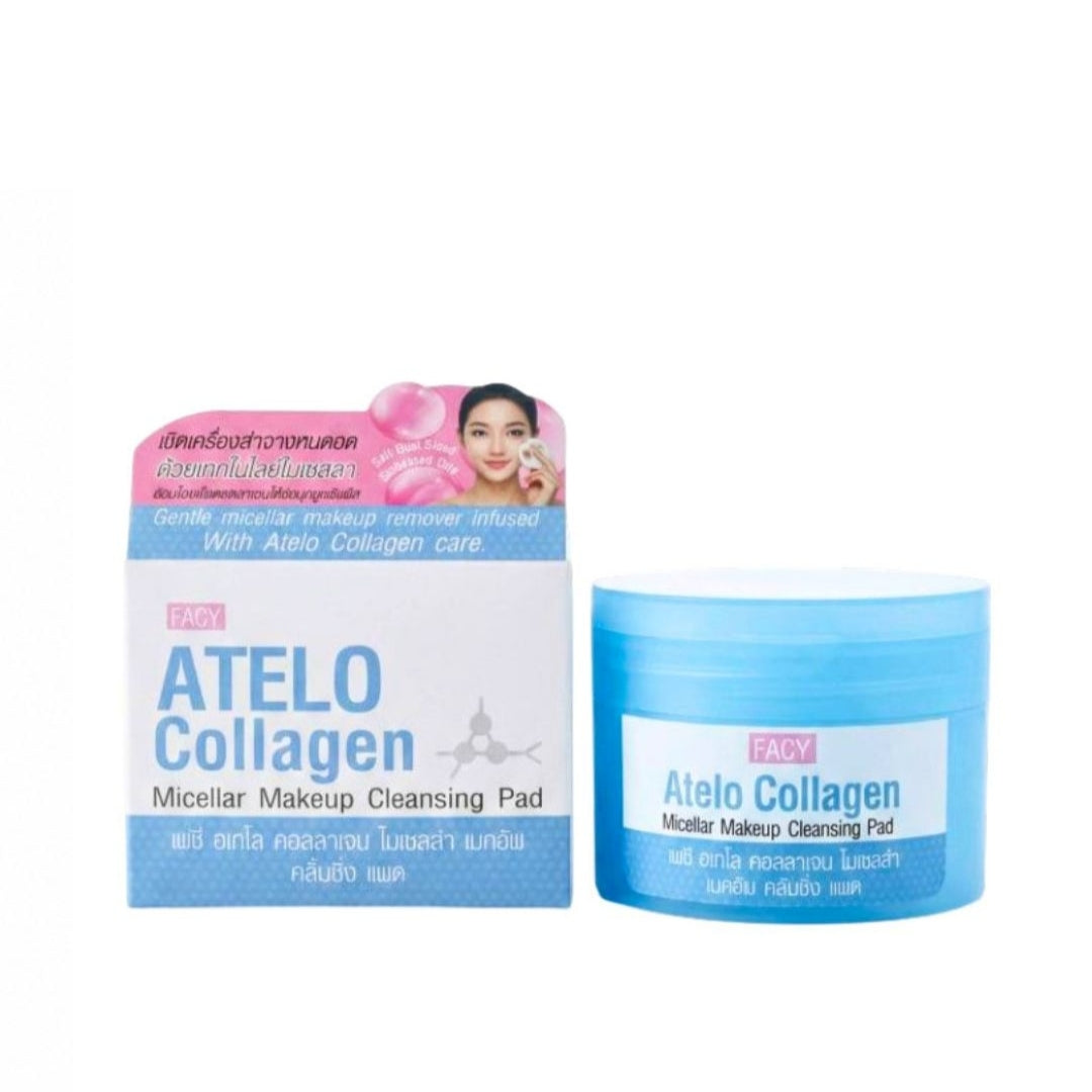 Facy Atelo Collagen Micellar Makeup Cleansing Pad 100g