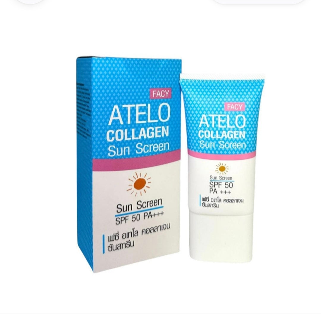 Facy Atelo Collagen Sun Screen Spf 50 Pa+++ 50g