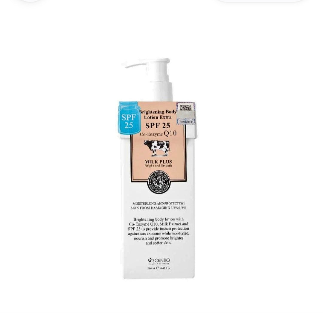 Scentio Milk Plus Extra Lightening Body Lotion Spf 25 - 250ml