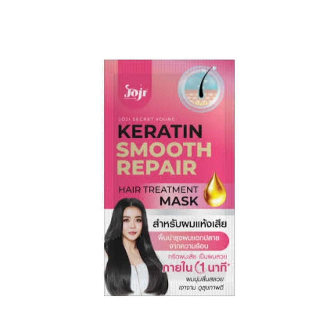 Joji Keratin Smooth Repair Hair Treatment Mask 30g