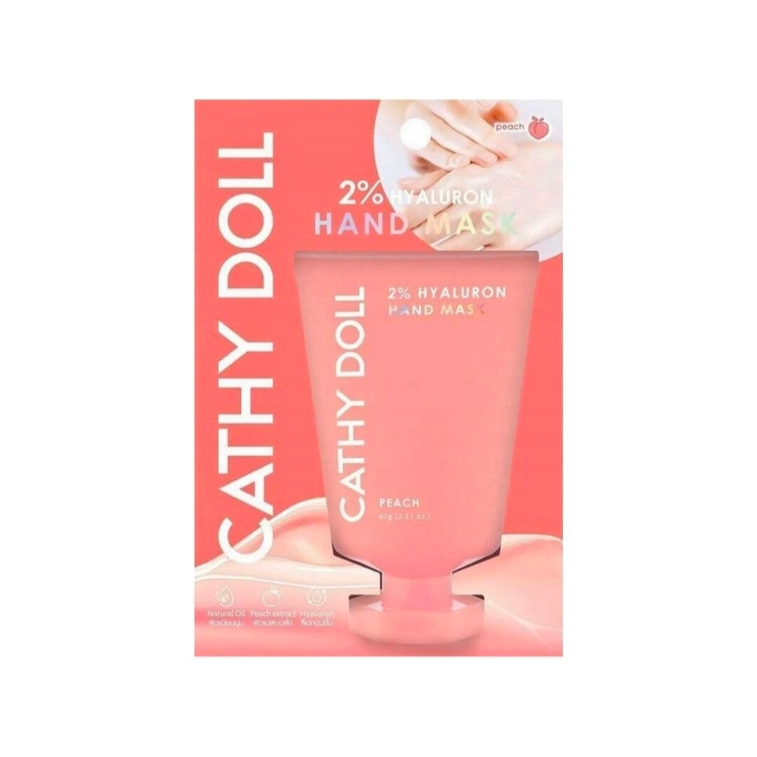 Cathy Doll 2% Hyaluron Hand Mask Peach 60g