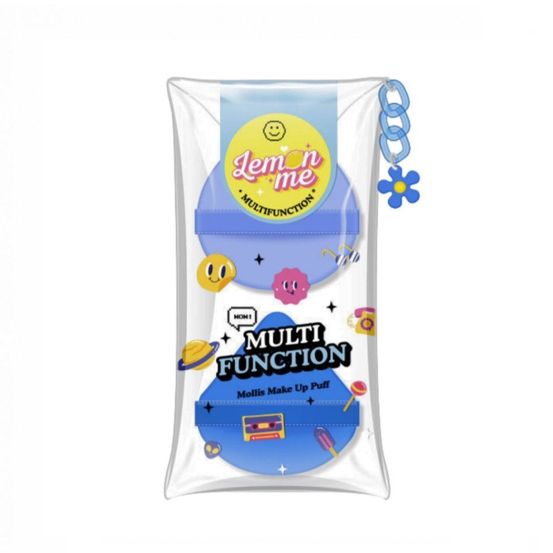 Lemon Me Multi Function Mollis Make Up Puff (blue)