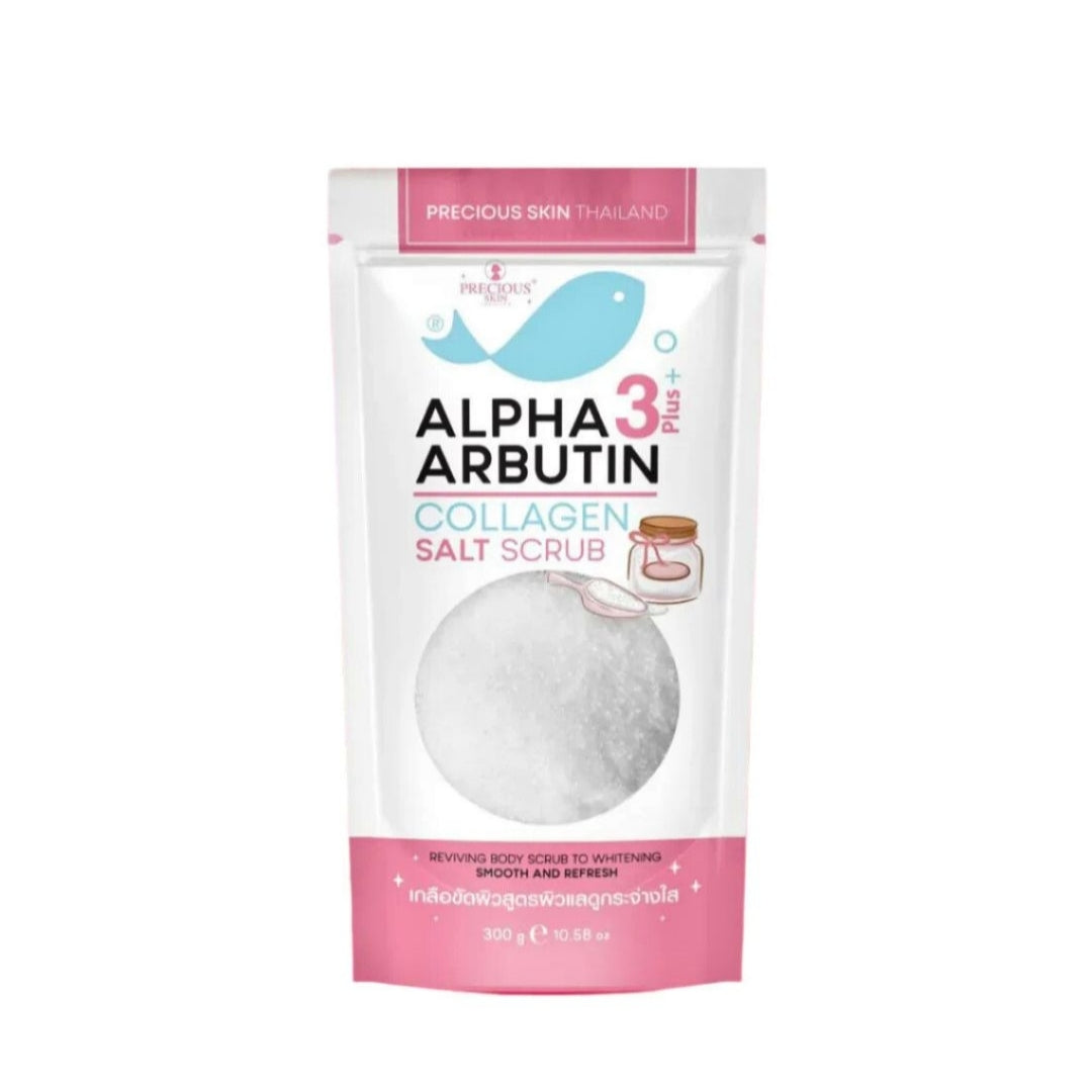 Alpha Arbutin 3+ Plus Collagen Salt Scrub 300g