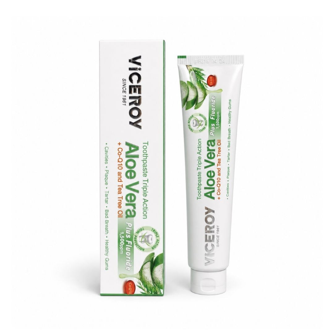 Viceroy Toothpaste Triple Action Aloe Vera 120g
