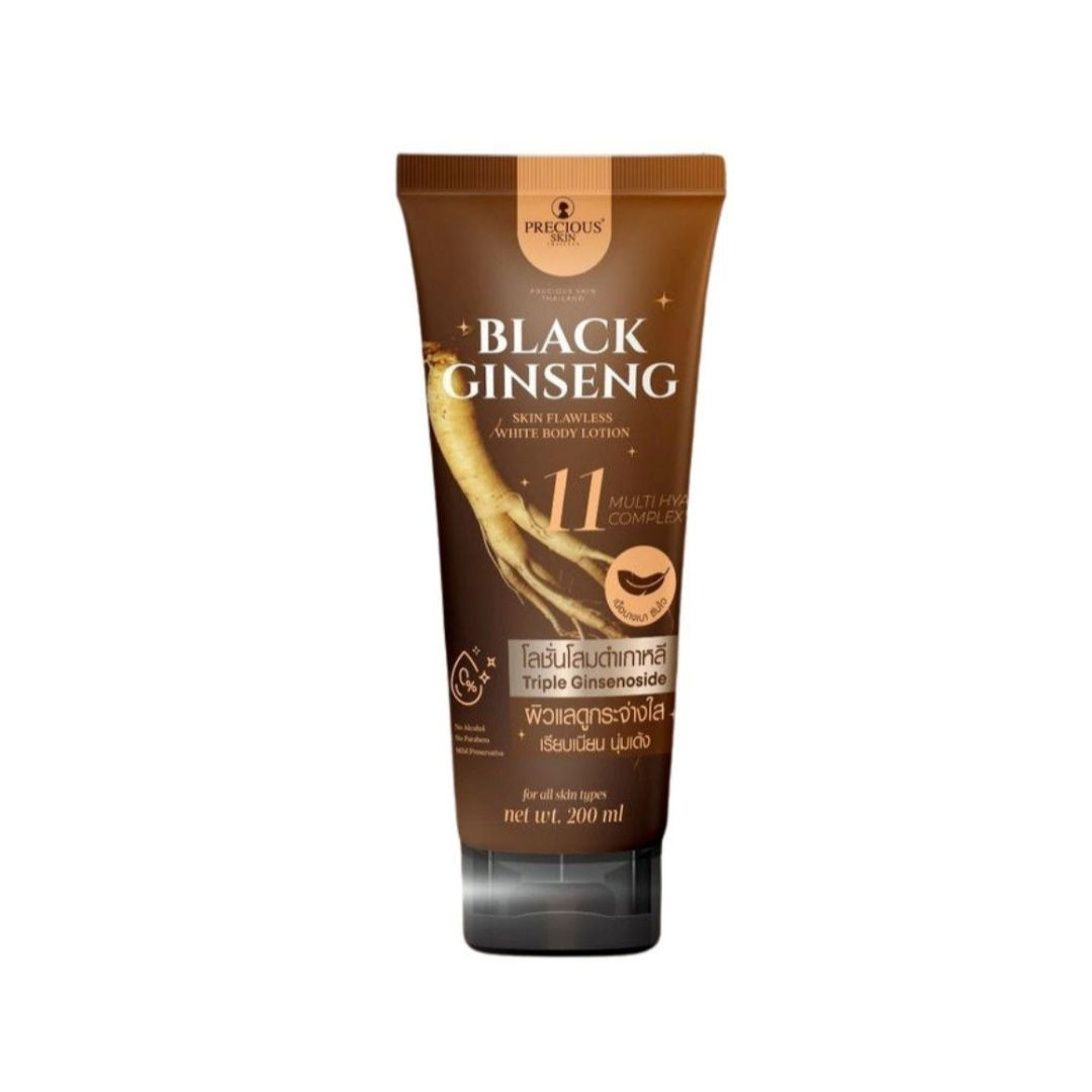 Precious Black Ginseng Skin Flawless White Body Lotion 200ml
