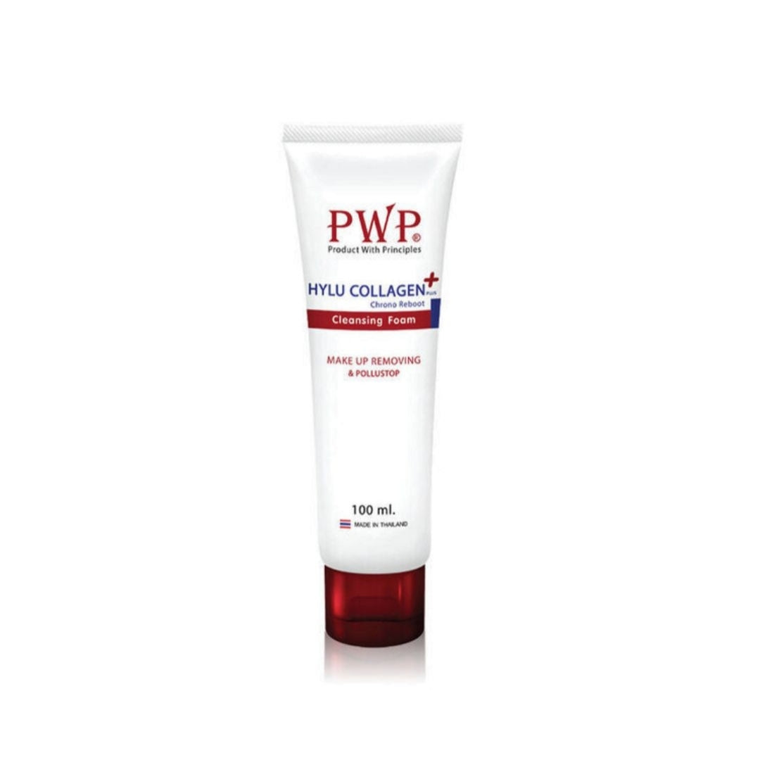 Pwp Hylu Collagen Plus Chrono Reboot Facial Foam 100ml