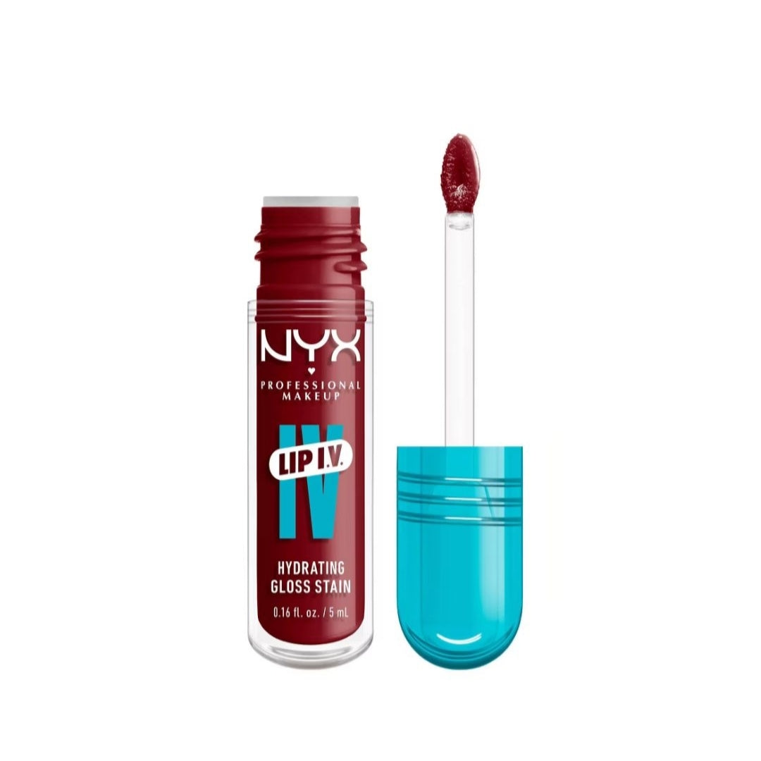 Nyx Professional Makeup Lip Iv Hydrating Gloss Stain (13 Cranberry Splash) 5ml