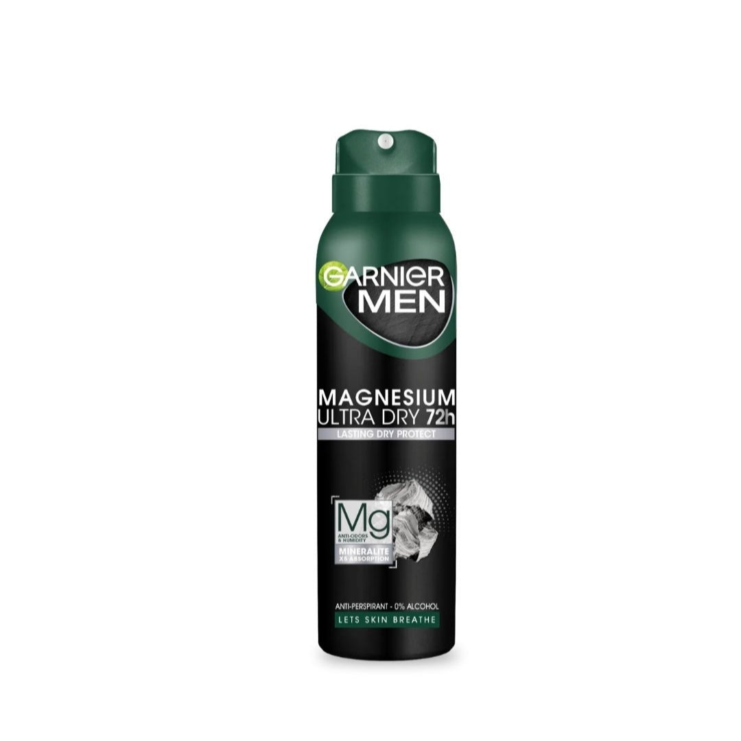 Garnier Men Mineral Magnesium Ultra Dry 72h 150ml