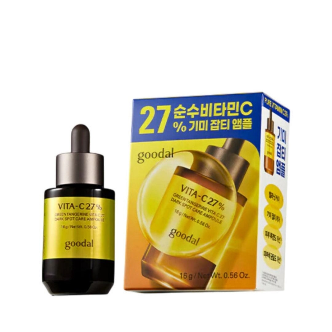Goodal Green Tangerine Vita C 27 Dark Spot Care Ampoule 16g