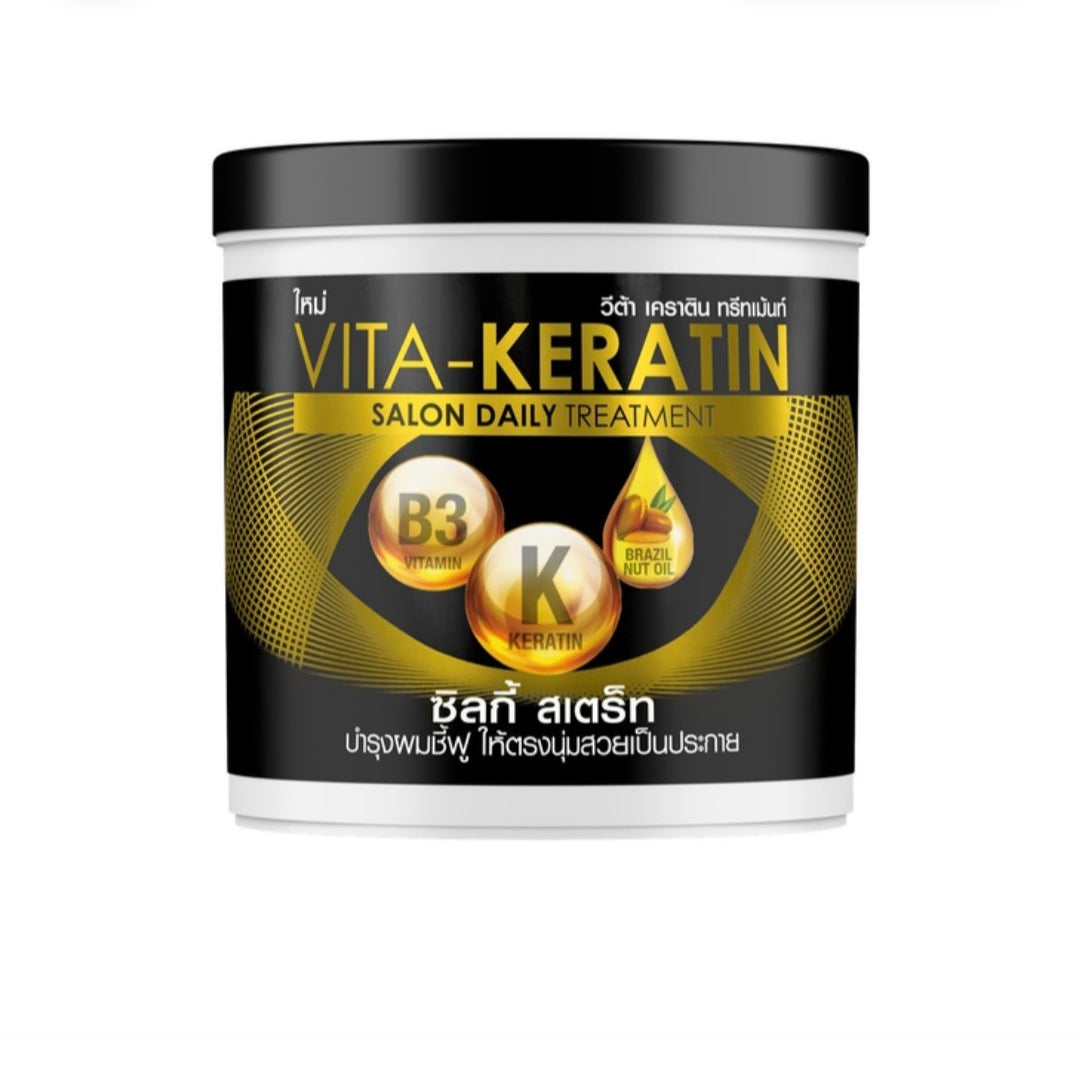 Vita Keratin Salon Daily Treatment Silky Straight 600ml