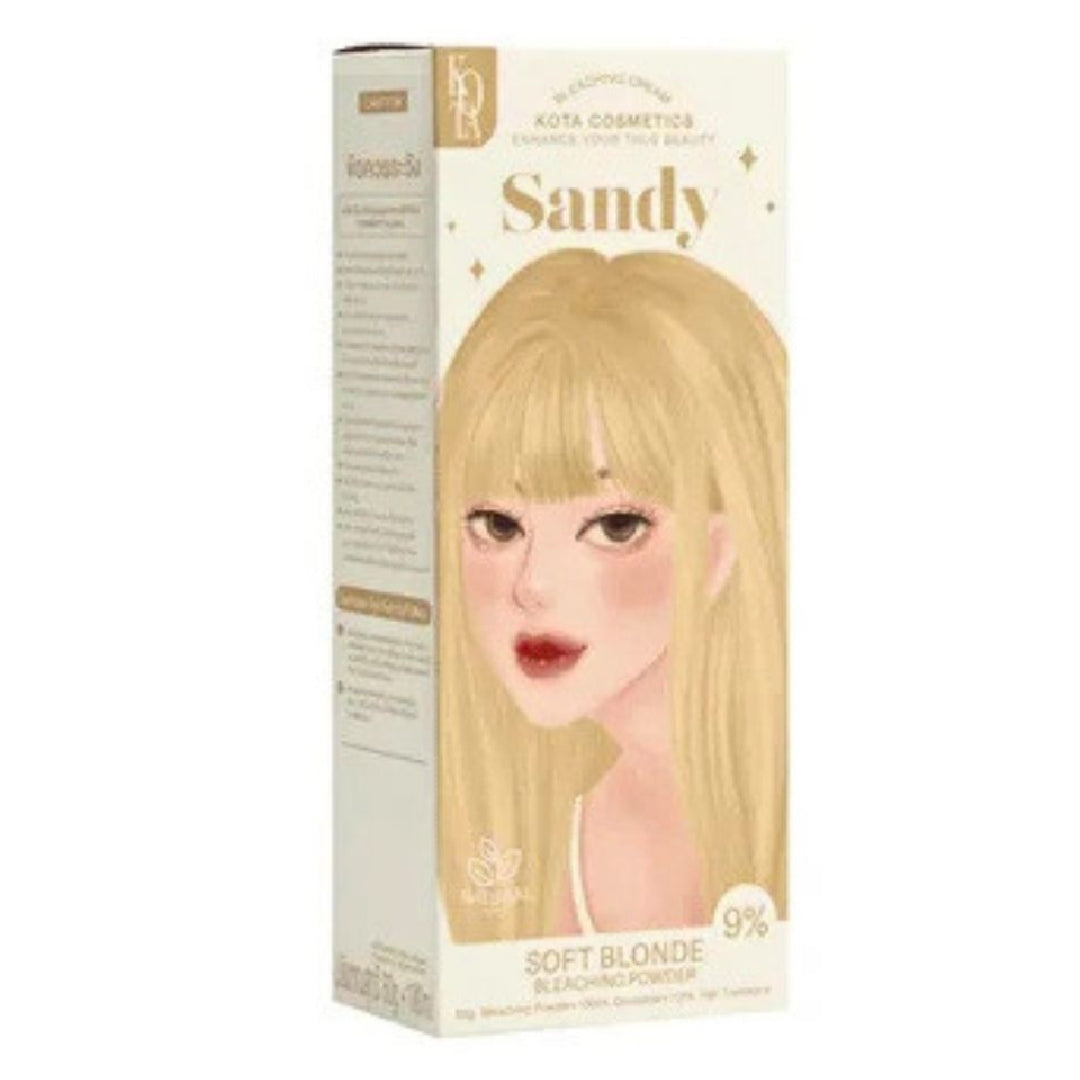 Kota Hair Color Sandy Soft Blonde Bleaching Kit 60g + 100ml