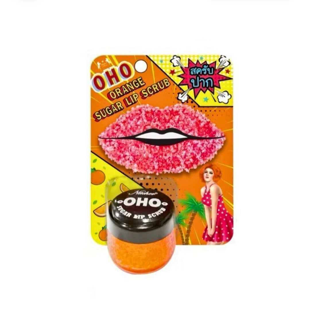 Oho Orange Sugar Lip Scrub 25g