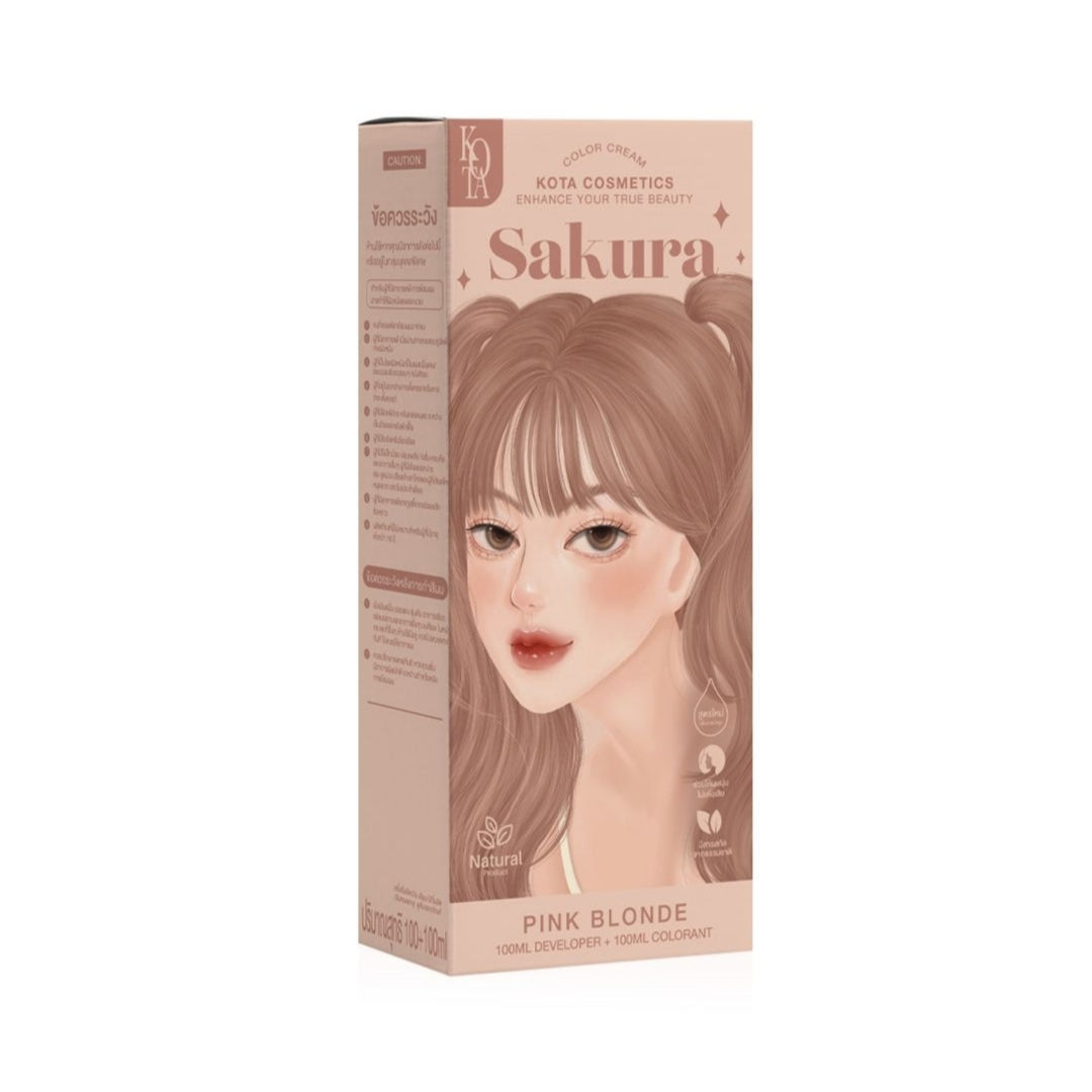 Kota Sakura Pink Blonde 200ml (100ml Developer+100ml Colorant)
