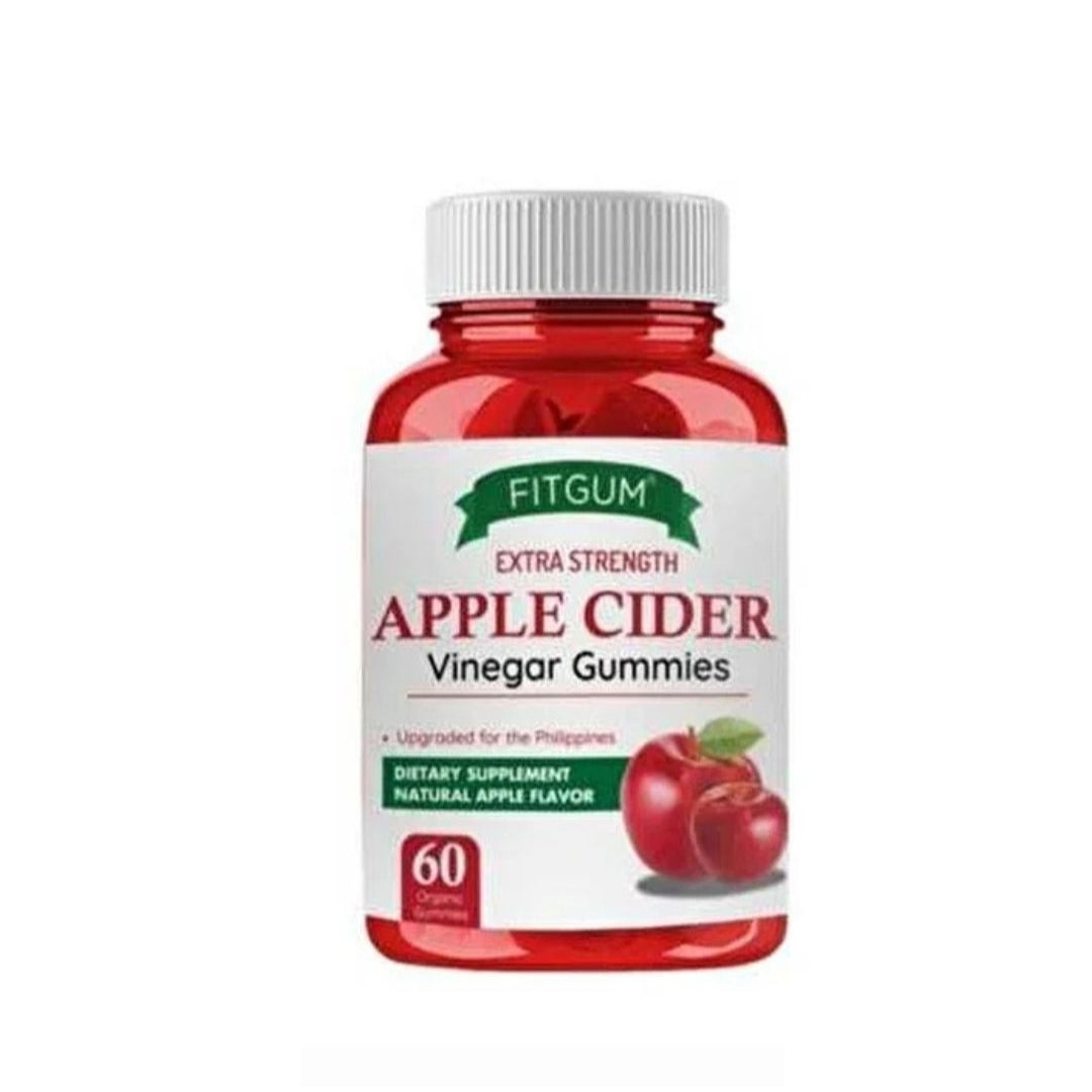 Fit Gum Extra Strength Apple Cider Vingear Gummies 60pcs
