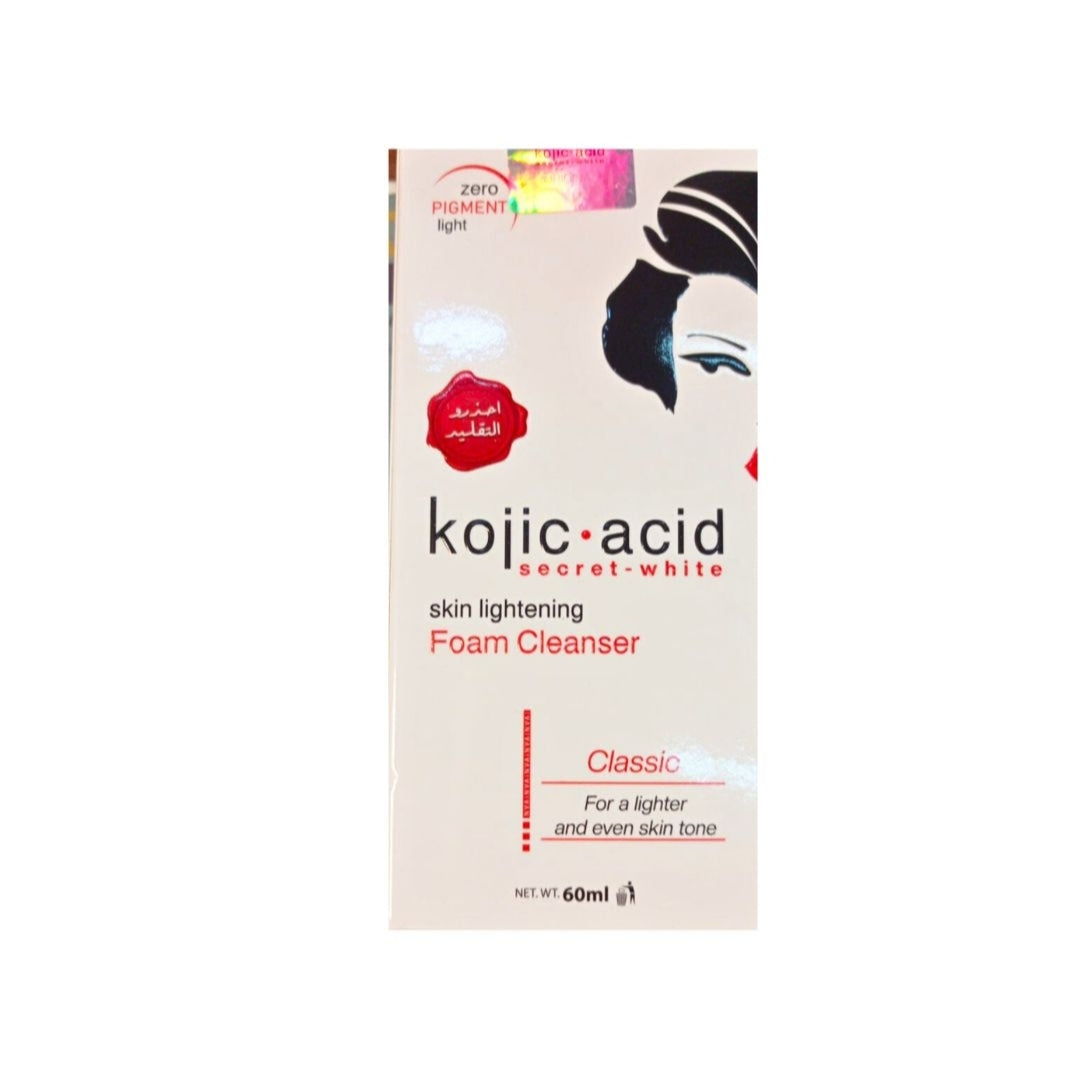 Kojic.acid Secret-white Skin Lightening Foam Cleanser Classic 60ml