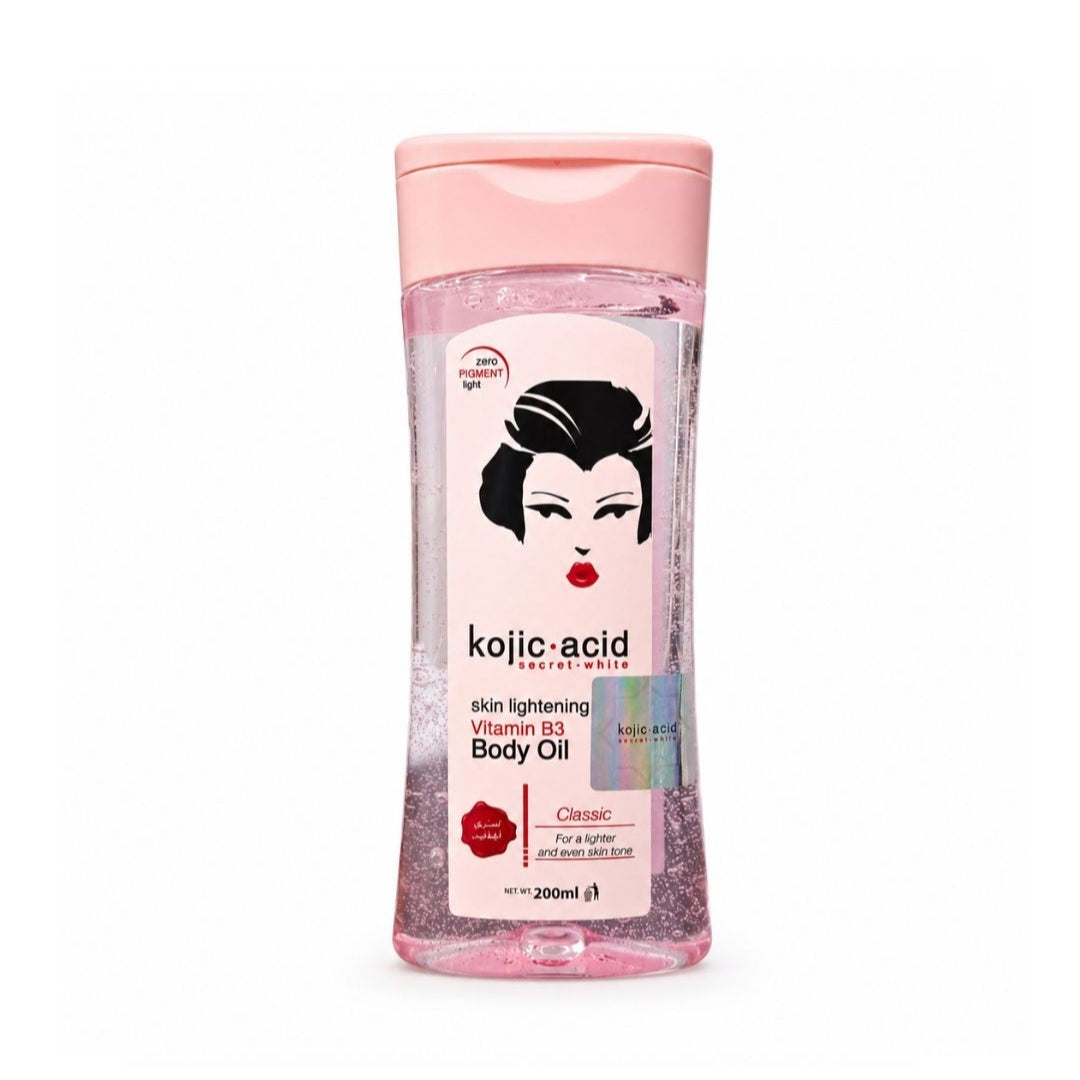 Kojic Acid Skin Lightening Vitamin B3 Body Oil 200ml