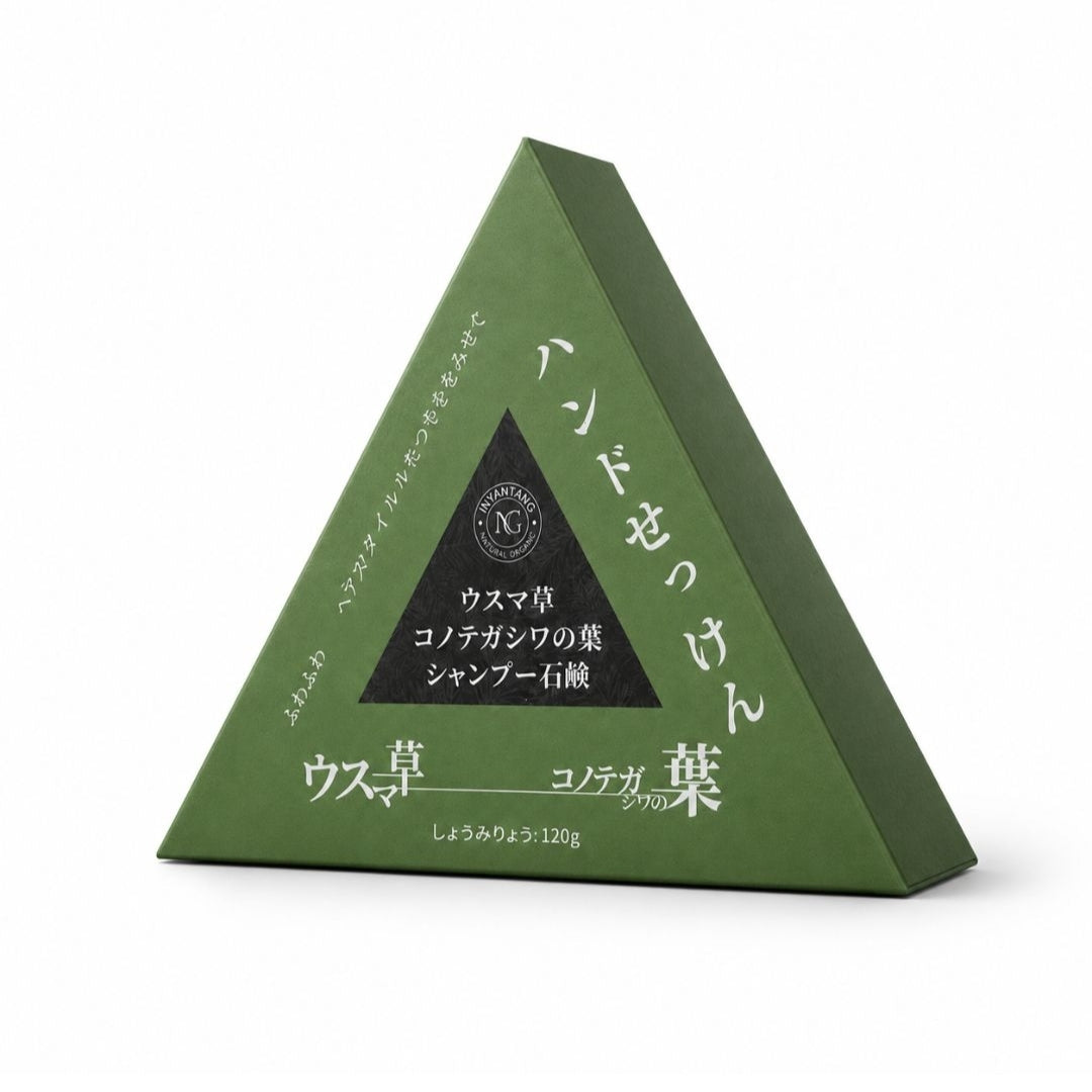Triangle Green Hair Nature Soap 120g
