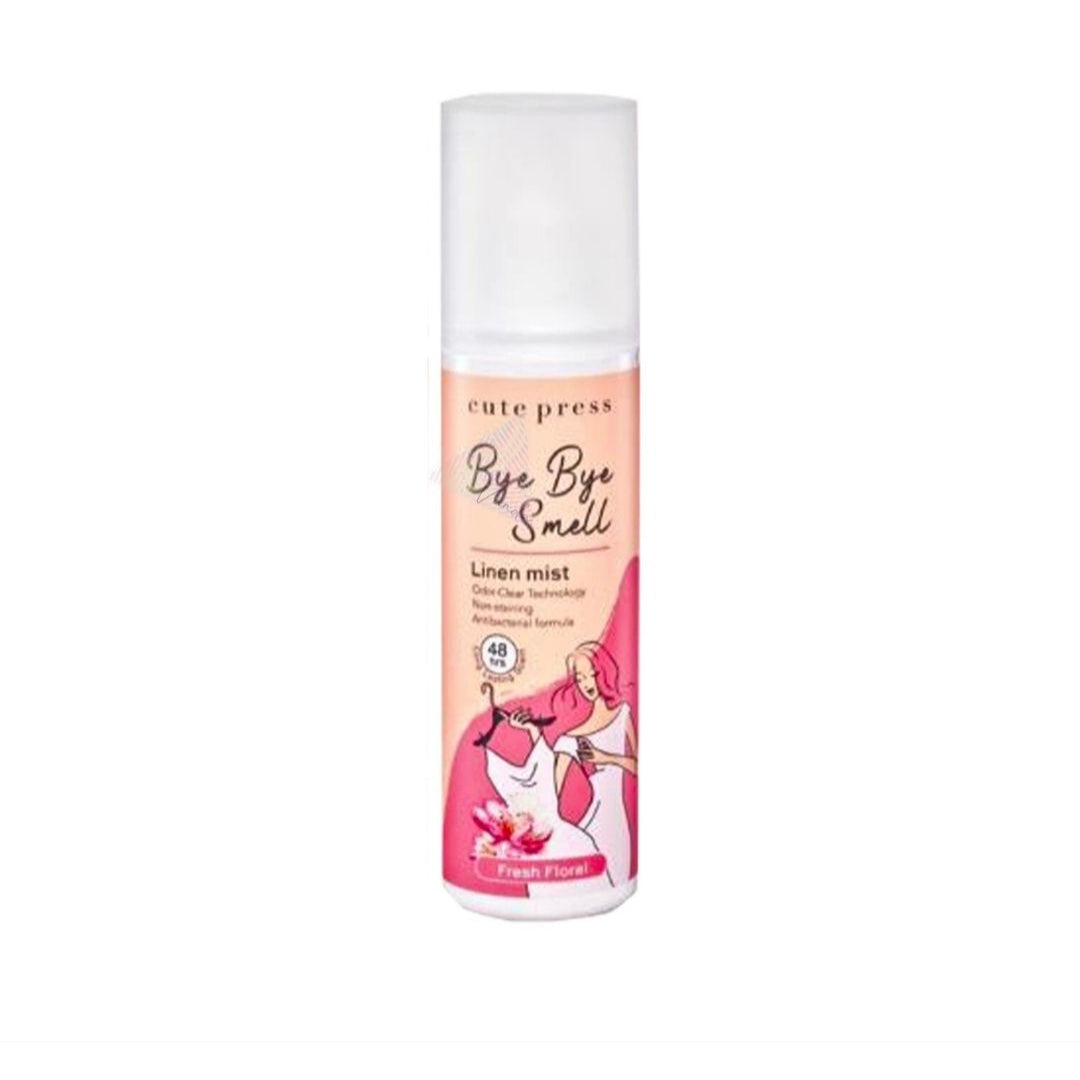 Cute Press Bye Bye Smell Linen Mist Fresh Floral 240ml