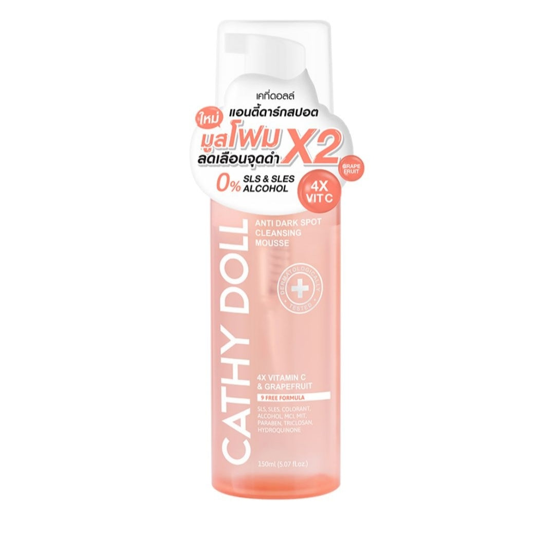 Cathy Doll Anti Dark Spot Cleansing Mousse 150ml