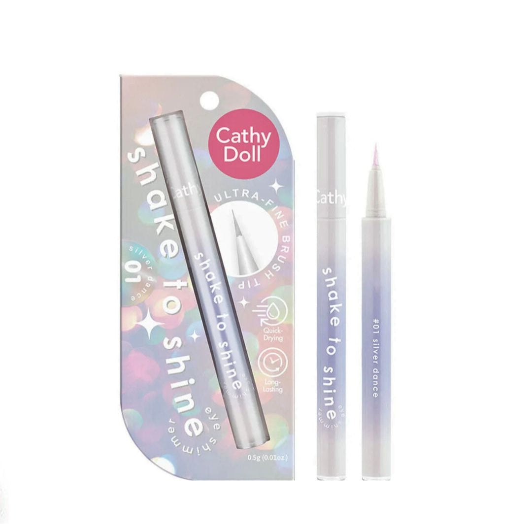 Cathy Doll Shake To Shine Eye Shimmer Silver Dance (01) 0.5g