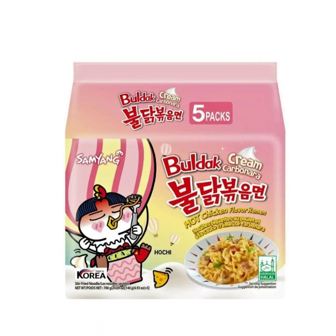 Samyang Buldak Creamy Carbonara (140g X 5pack)