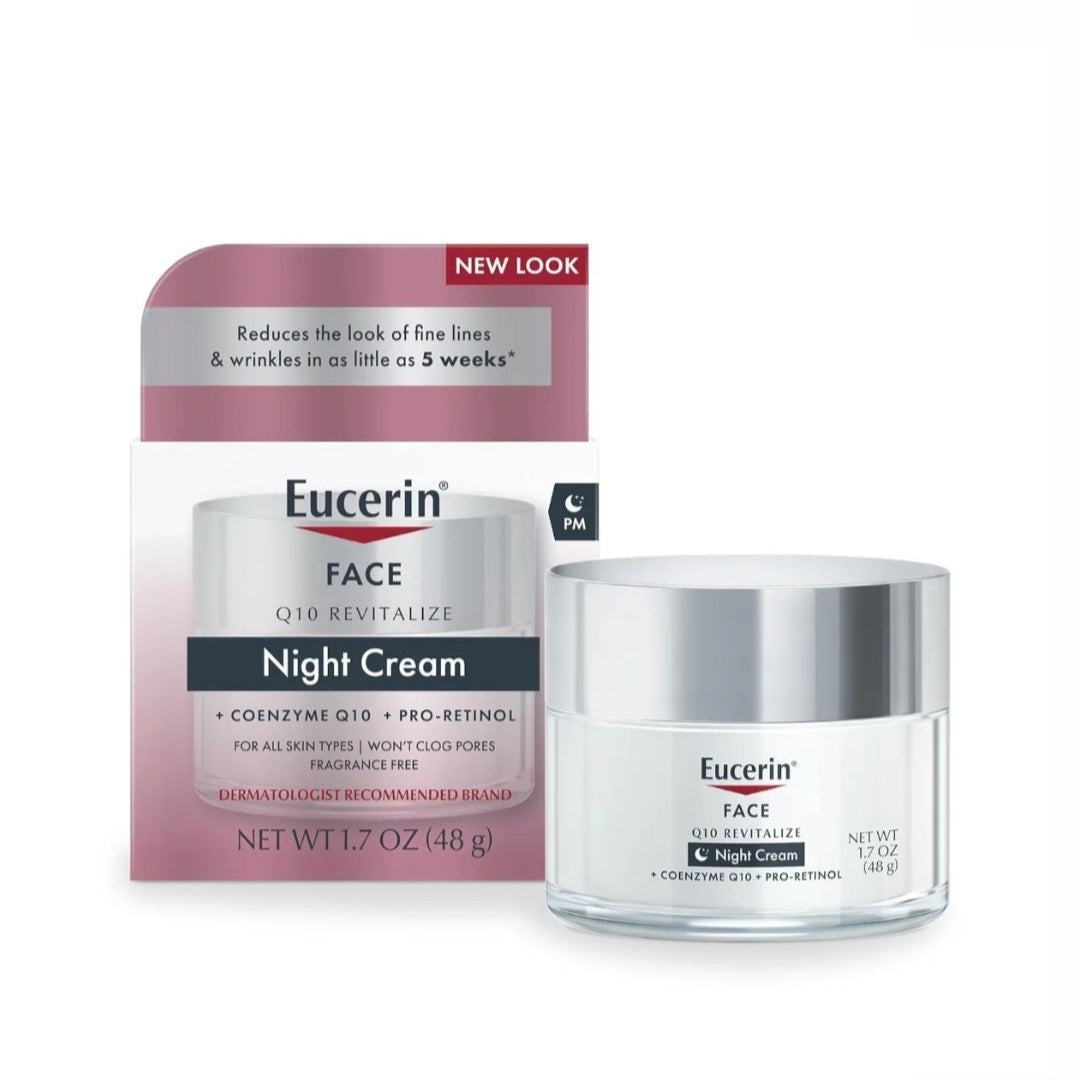 Eucerin Sensitive Skin Q10 Anti- wrinkle Night Cream 48g