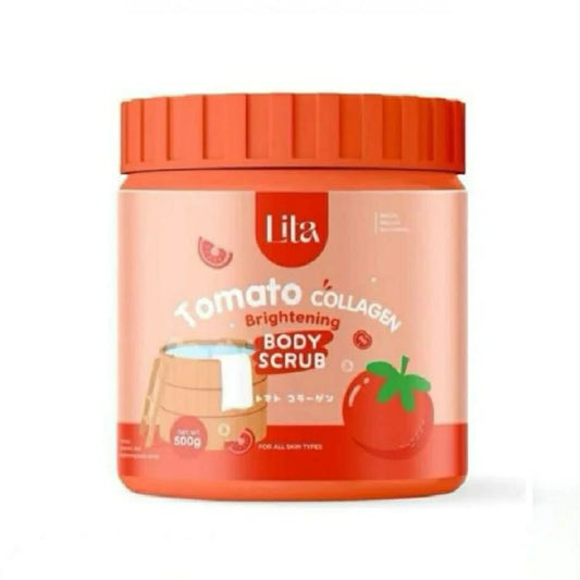 Lita Tomato Collagen Brightening Body Scrub 500g