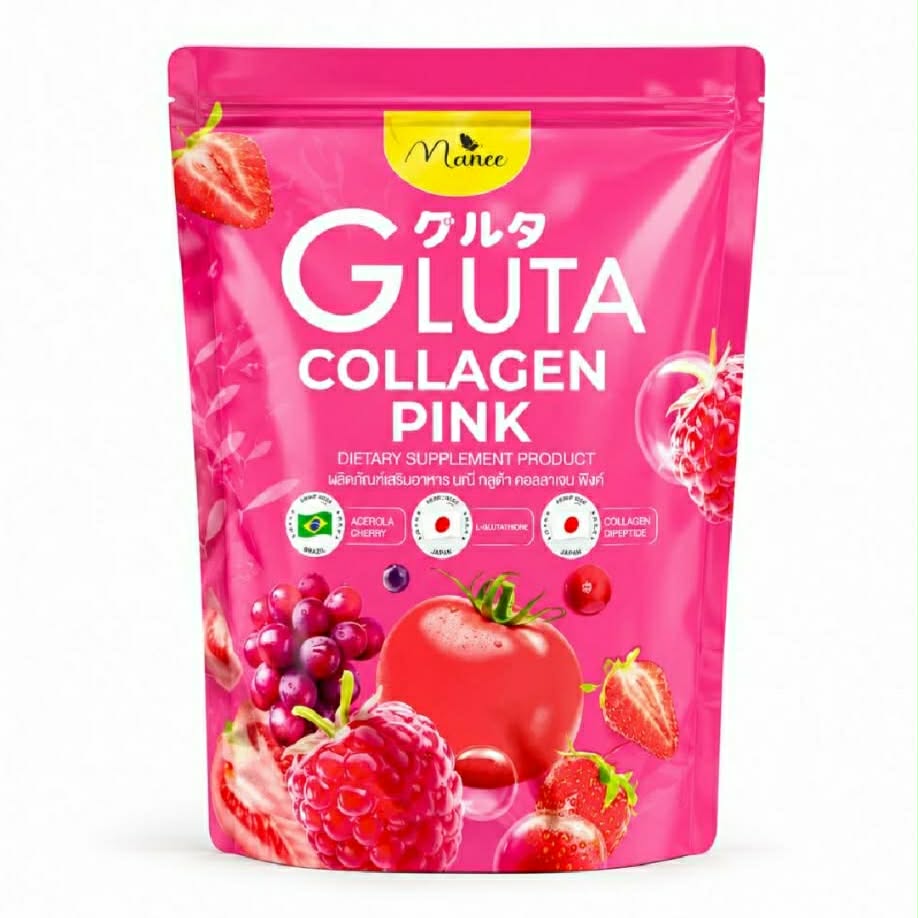 Mnee Gluta Collagen Pink 300g