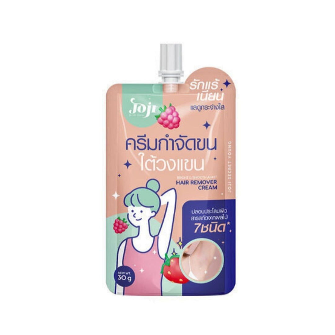 Joji Secret Young Bright & Smooth Armpit Hair Remover Cream 30g