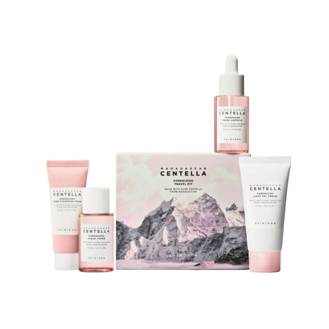 Skin1004 Madagascar Centella Poremizing Travel Kit 4pcs