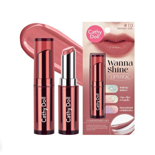 Cathy Doll Wanna Shine Lopstick (10) 3g