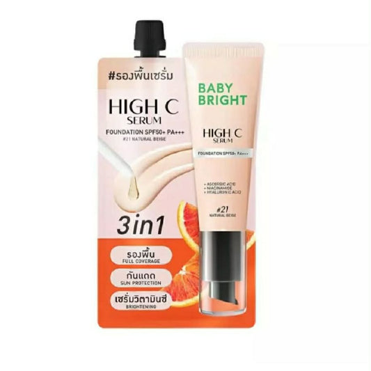 Baby Bright High C Serum Foundation Spf50+ Pa+++ 30g