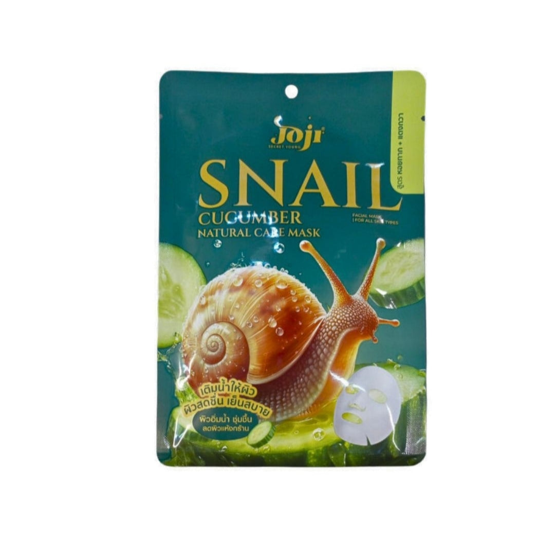 Joji Snail Cucumber Natural Care Mask 1pcs