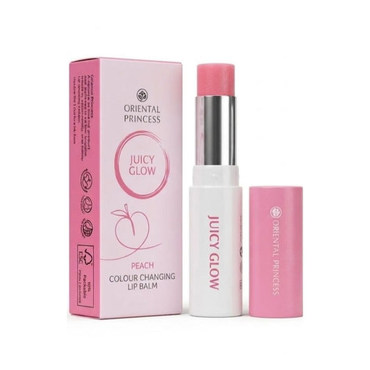 Oriental Princess Juicy Glow Colour Changing Lip Balm Peach 3g