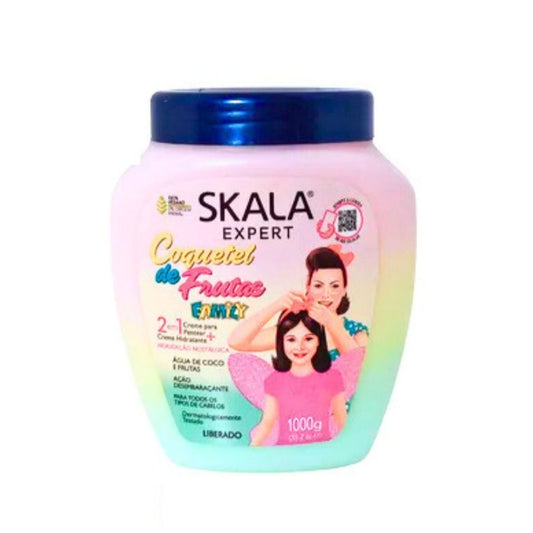 Skala Expert Cabelo Coquetel De Frutas Family 2 Em 1 1000g