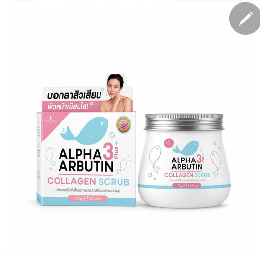 Alpah Arputin Collagen Scrub 75g