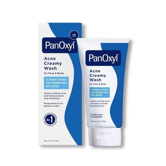 Panoxyl Acne Creamy Wash 4% Benzoyl Peroxide Daily Control

170g