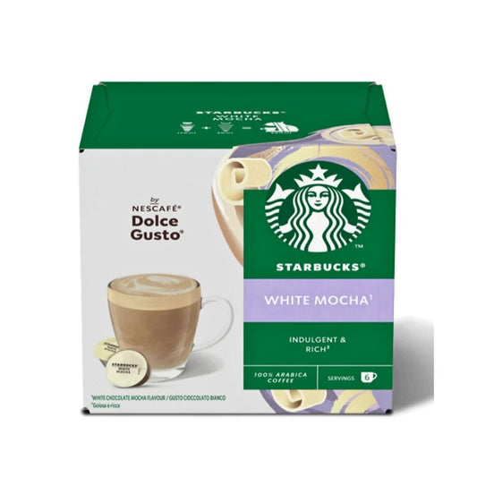 Nescafe Dolce Gusto Starbucks White Mocha - 12 Capsules