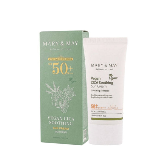 Mary & May Cica Soothing Sun Cream Spf50+ Pa++++ 50ml