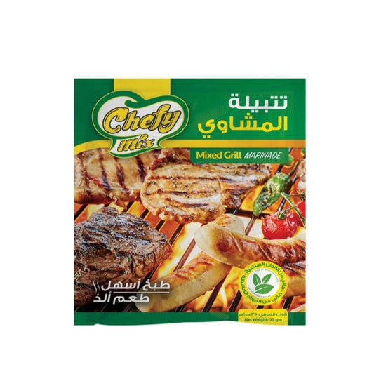 Chefy Mix Mixed Grill Marinade 35g