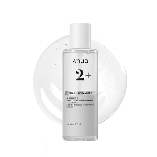 Anua 2+ Bha 2 + Ceramides Gentle Exfoliating Toner 150ml