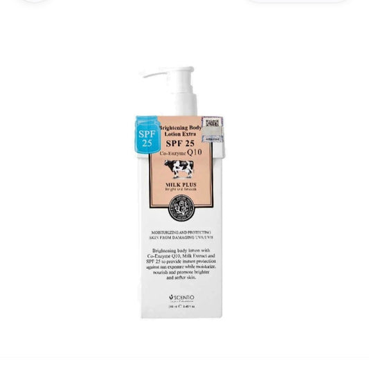 Scentio Milk Plus Extra Lightening Body Lotion Spf 25 - 250ml