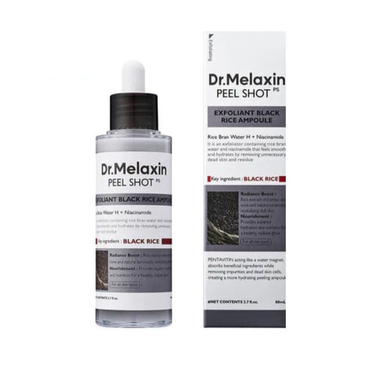 Dr.melaxin Peel Shot Glow Black Rice Ampoule 80ml