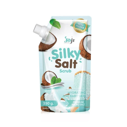 Joji Secret Young Silky Salt Scrub Coconut & Peppermint 350g