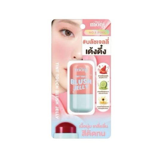 Thai Moni Tint Touch Blush Jelly No.1 Pink 8g